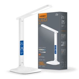 Stolna LED svjetiljka dimabilna VIDEX-DESK-LAMP-RIO-bijelo 