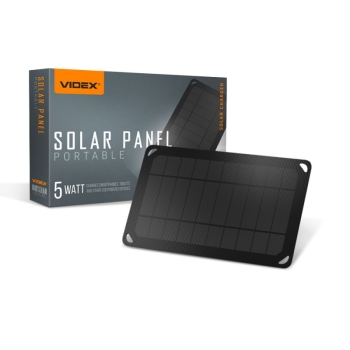 Prijenosni solarni punjač VIDEX VSO-F505U 5W 