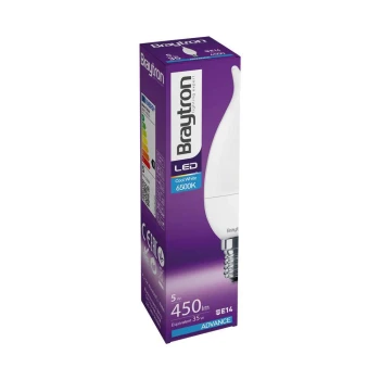 Žarulja LED 5W 6500K 450lm E14 C37T IP20 svijeća BRAYTRON BA07-00513