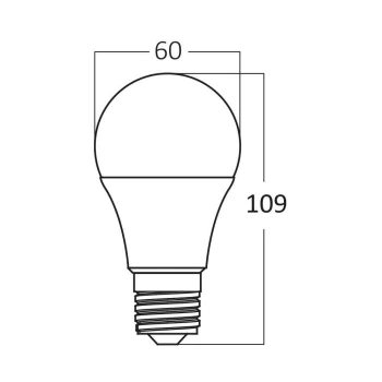 Žarulja LED 8W 6500K 630lm E27 A60 IP20 BRAYTRON BA13-00823