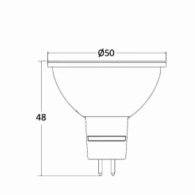 Žarulja LED 4,5W 4000K 360lm GU5.3 38D 12VDC IP20 BRAYTRON BA25-30461