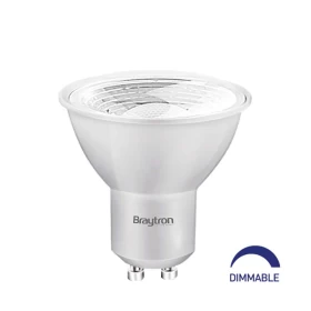Žarulja LED 6W 3000K 450lm GU10 38D IP20 dimabilna BRAYTRON BA26-60650