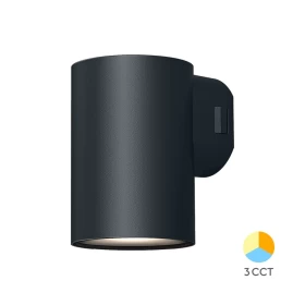 Zidna svjetiljka 9W 3/1 fi78 IP65 okrugla siva VEKTA BRAYTRON BG38-02482