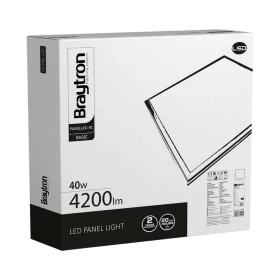 Panel LED 40W 4000K 4200lm IP20 595x595x8mm ugradbeni s aluminijskim okvirom 10 KOM/PAK BRAYTRON BP15-36610