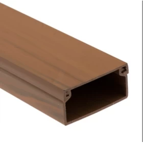 Kanal PVC 20x18mm tamno smeđi 60m/pak K.2018CBR