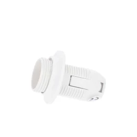 Grlo za žarulju E14 termoplastika bijelo sa prirubnicom 20kom/pak D.3027B
