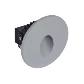 Svjetiljka za stepenice 1,6W 4000K IP54 siva 03904