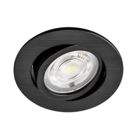 Stropna svjetiljka 7W 3CCT 630lm fi85 IP20 ugradbena okrugla SPOT crna BRAYTRON BD02-00781