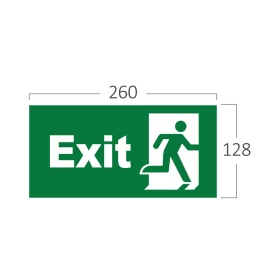 Pokazivač smjera za evakuacijsku svjetiljku EXIT BRAYTRON BC14-01303