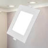 Panel LED 6W 3000K 470lm IP40 ugradbeni kvadratni bijeli BRAYTRON BP02-60600