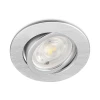Stropna svjetiljka 7W 3CCT 630lm fi85 IP20 ugradbena okrugla SPOT srebrna BRAYTRON BD02-00783