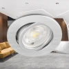 Stropna svjetiljka 7W 3CCT 630lm fi85 IP20 ugradbena okrugla SPOT srebrna BRAYTRON BD02-00783