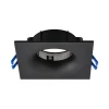Kućište za GU10 žarulju max 35W 89x31x89mm IP20 kvadratno crno BRAYTRON BH03-04041