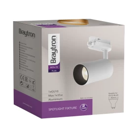 Tračna svjetiljka GU10 max 35W fi60 IP20 crno zlatna BRAYTRON BH04-00606
