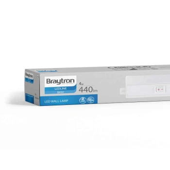 Zidna svjetiljka 4W 3000K 440lm 313mm IP20 ispod ormarića, sa prekidačem BN10-00400 ***EOL***