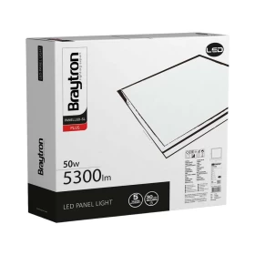 Panel LED 50W 4000K 5300lm IP20 UGR<19 595x595x45mm nadgradni kvadratni 5 GODINA GARANCIJE BRAYTRON BP21-06610