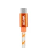 Kabel USB-micro USB 1,5m narančasto bijeli VA0145