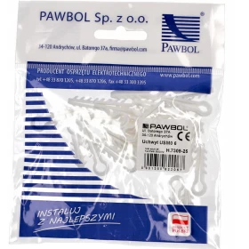Držač za montažu kabela 8x10mm USMP8 100 komada u pakiranju H.7310 ***EOL***