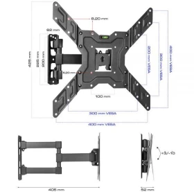Nosač za TV zidni 22-55'' KG-1026