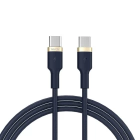 Kabel USB C-USB C 1m fast charge crni VA0062
