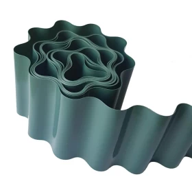Rubnjak za travnjak PVC 9m x 15cm zeleni BX14110