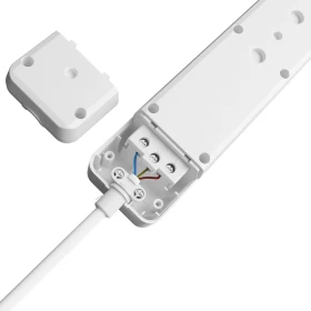 Prenosiva utičnica 4x schuko s kabelom 1,5mm2 / 3m i prekidačem bijela BRAYTRON BY72-00243