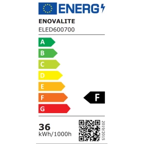 Panel LED 36W 4000K 3600lm 60x60 cm ugradbeni kvadratni ENOVALITE ELED600700