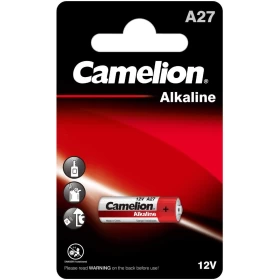 Baterija alkalna 12V A27, bez žive, 28x8 mm, Camelion 2400002022