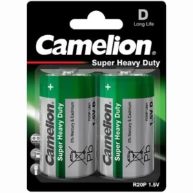 Baterija Zinc-Carbon 1,5V R20 - blister 2 kom. Camelion 2400002901