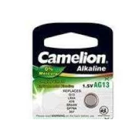 Baterija alkalna 1,5V AG13, LR44, bez žive, 1 kom, Camelion 2400002083