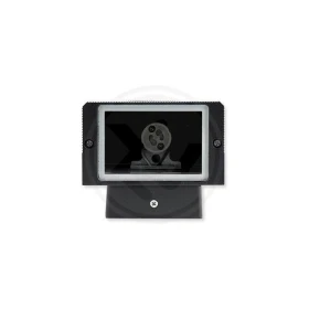 Kućište za GU10 žarulju max 35W 200x110x105mm IP54 pravokutno crno sa PIR senzorom INEZ 7356
