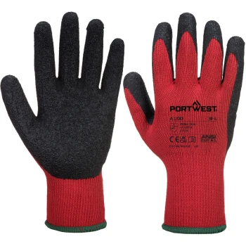 Rukavica Grip - Latex Crvena/Crna L PORTWEST A100R8RL