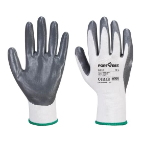 Rukavica Flexo Grip Nitrile Siva/Bijela XS PORTWEST A310GRWXS