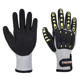 Rukavica Anti Impact Cut Resistant Termal Siva/Crna M PORTWEST A729G8RM
