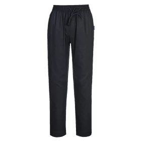 Hlače Cotton Mesh Air Chef Crna M PORTWEST C076BKRM