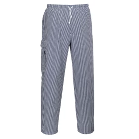 Kuharske hlače Chester Blue Check M PORTWEST C078CHRM