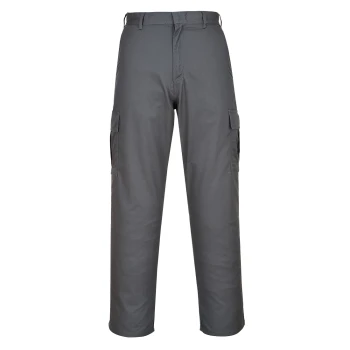 Hlače Combat Siva Tall 28 PORTWEST C701GRT28