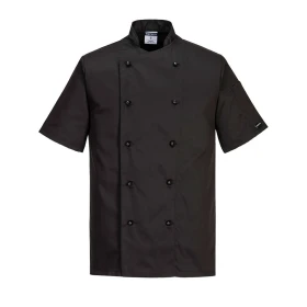 Jakna Kent Chefs S/S Crna L PORTWEST C734BKRL