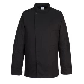 Jakna Surrey Chefs L/S Crna XXXL PORTWEST C835BKRXXXL