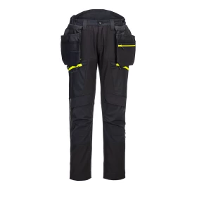 DX4 Hlače Detachable Holster Pocket Softshell Crna 46 PORTWEST DX450BKR46