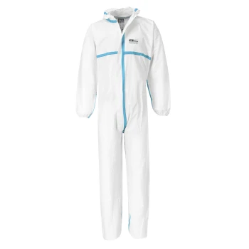 Kombinezon BizTex Microporous 4/5/6 White L PORTWEST ST60WHRL