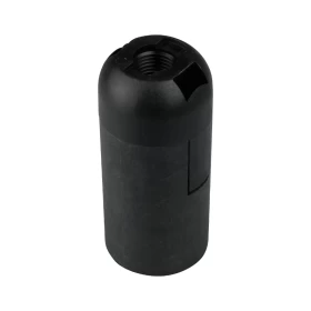 Grlo za žarulju E14 termoplastika crno DPM BME1403B
